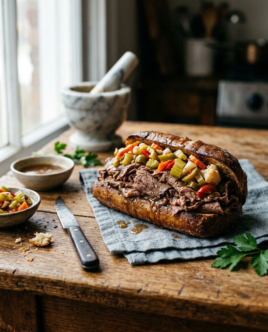 Italian Beef Sandwich