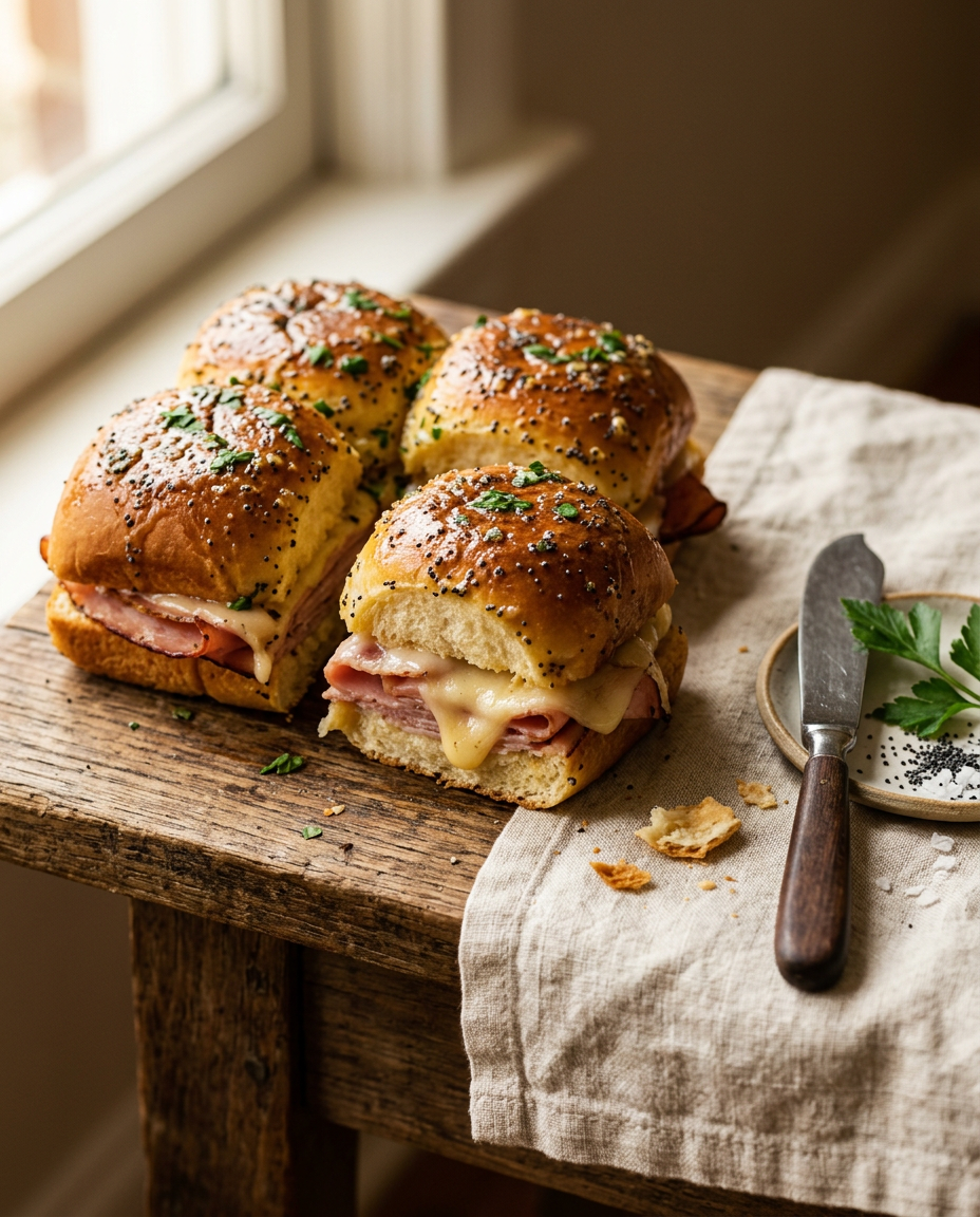 Ham and Cheese Sliders