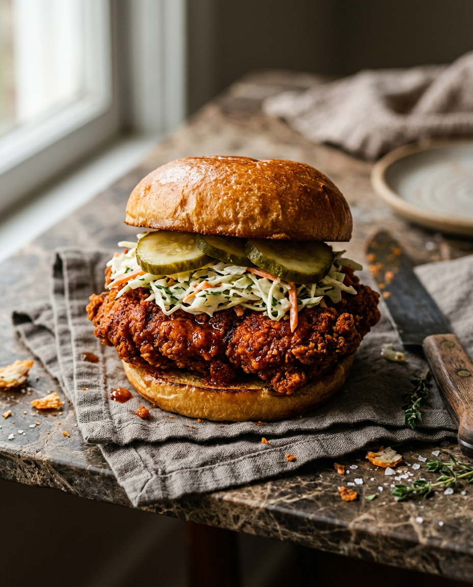 Hot Chicken Sandwich