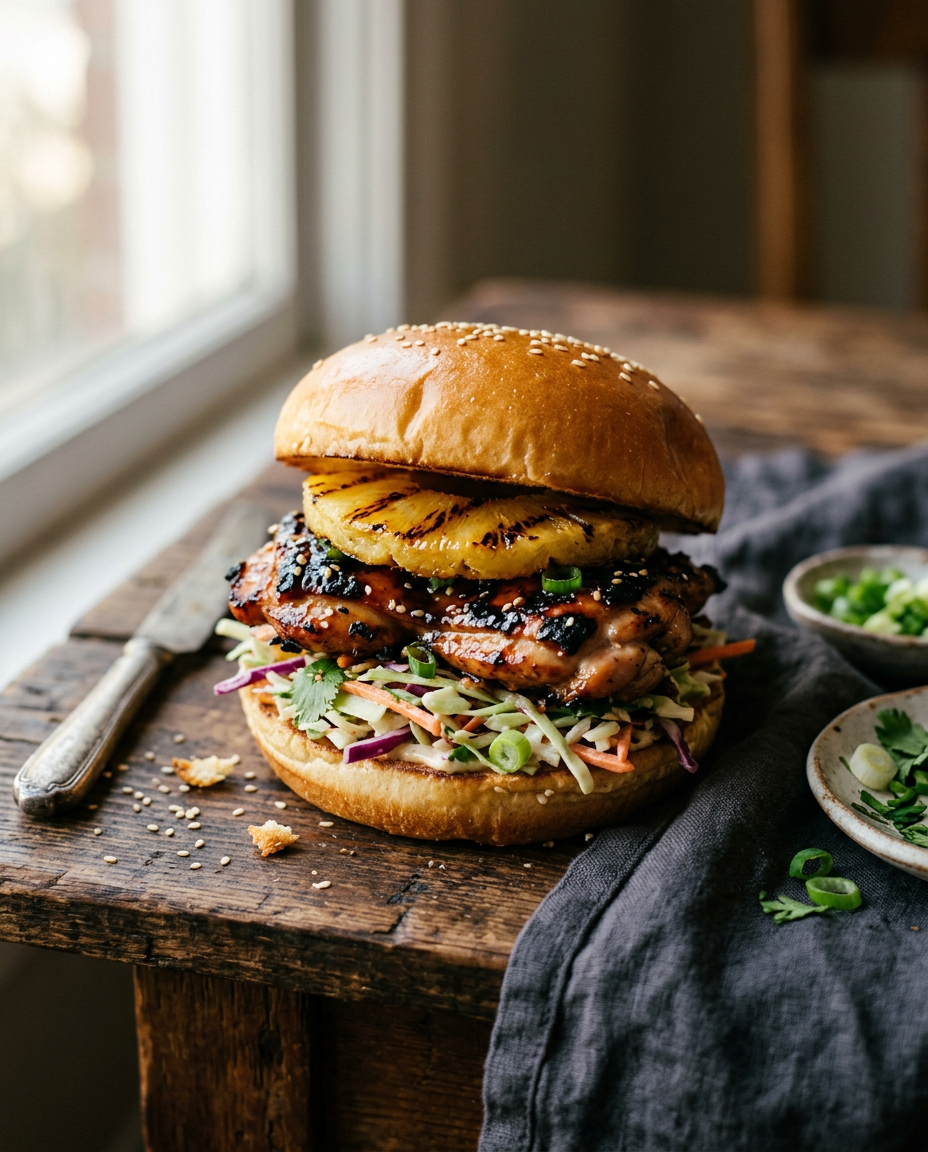 Teriyaki Chicken Sandwich
